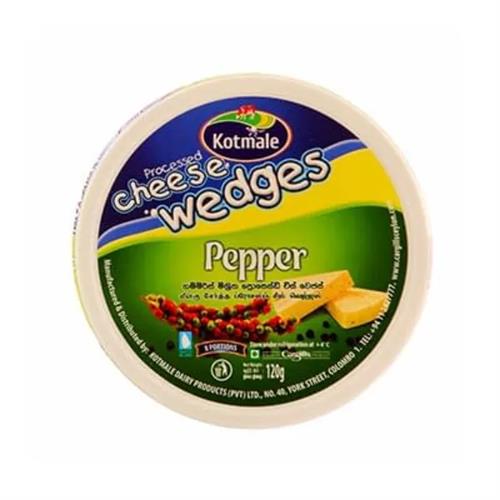 Kotmale Cheese Wedges Pepper 120G