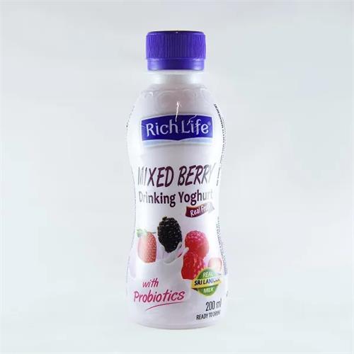 Richlife Drinking Yoghurt Mixed Berry 180Ml