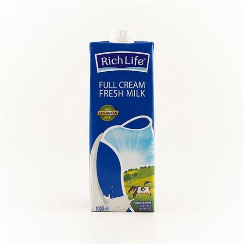 Richlife Milk Full Cream Uht 1L