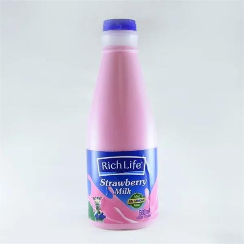 Richlife Pasteurized Milk Strawberry 500Ml