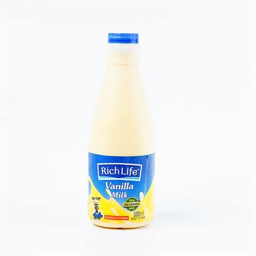 Richlife Pasteurized Milk Vanila 500Ml