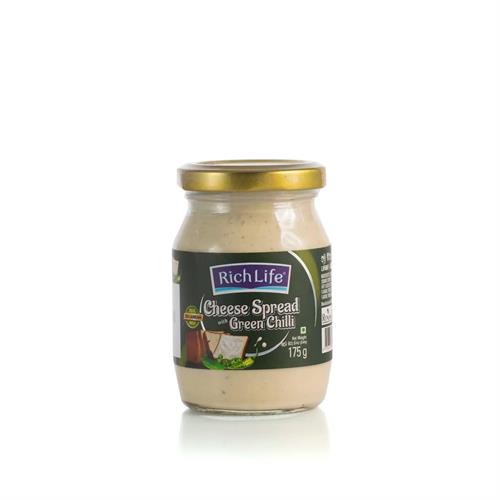 Richlife Spread Cheese Green Chili 175G