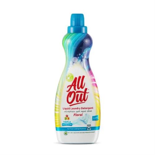 All Out Laundry Liquid Detergent Front Loading 1L