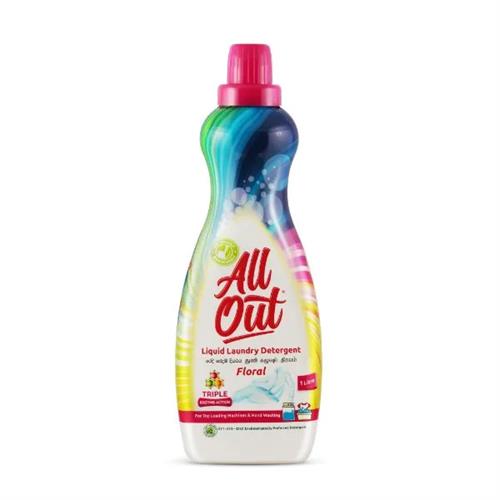 All Out Laundry Liquid Detergent Top Loading 1L