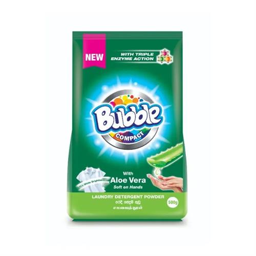 Bubble Aloe Vera Detergent Powder 500G