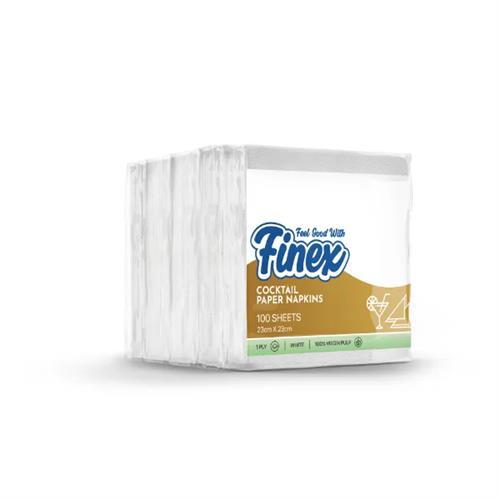 Finex Cocktail Paper Serviette 100Pcs