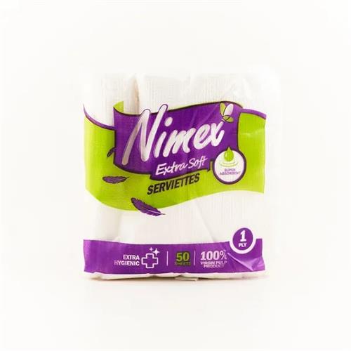 Nimex Paper Serviettes 50S