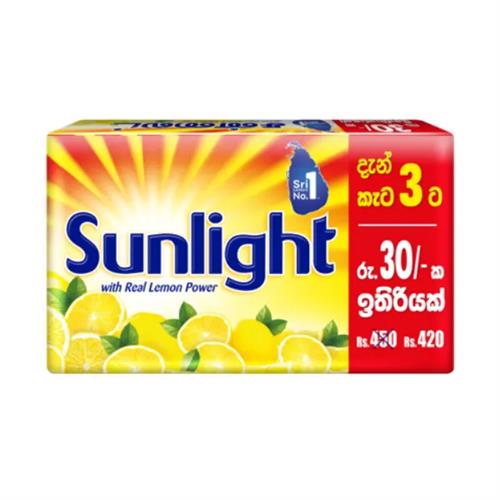 Sunlight Soap Yellow Promo Pack 330G