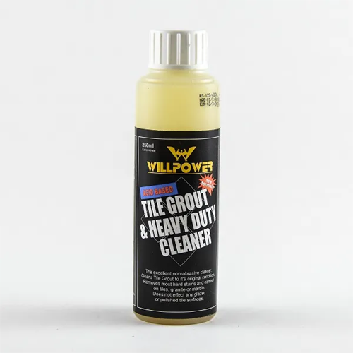 Willpower Tile Grout &Heavy Duty Cleaner 250Ml
