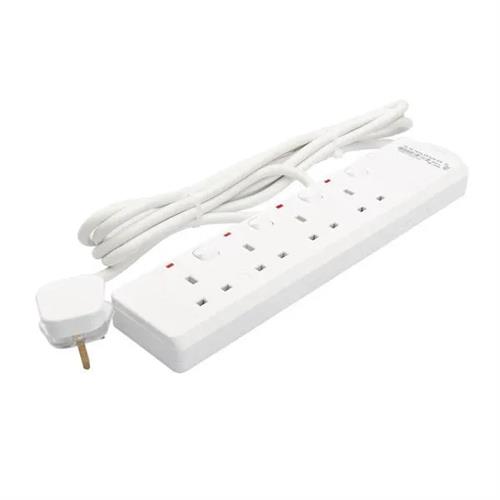 Kevilton Trailer Socket 4 Way 5M With Neon