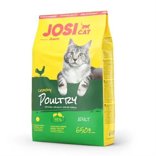 Josi Cat Crunchy Poultry Adult Cat Food 650G