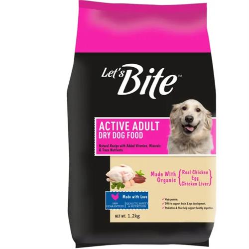 Lets Bite Adult Dog Food 1.2Kg