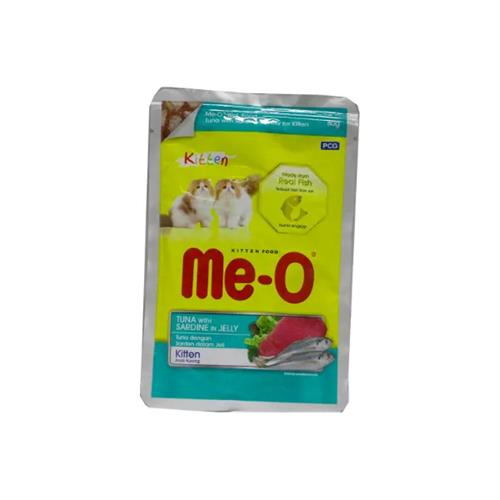 Me-O Tuna And Sardine Kitten Cat Food Pouch 80G