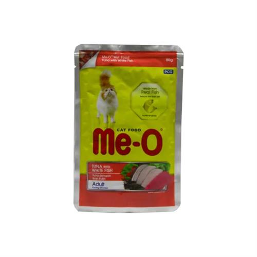 Me-O Tuna And Whitefish Cat Food Pouch 80G