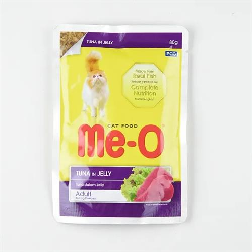 Me-O Tuna In Jelly Pouch 80G