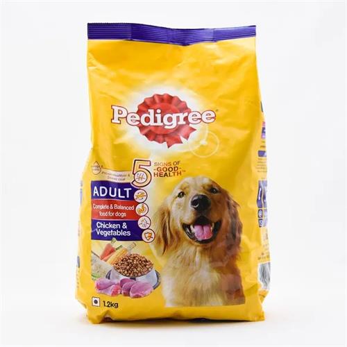 Pedigree Chicken & Vegetable Adult Dog Food 1Kg