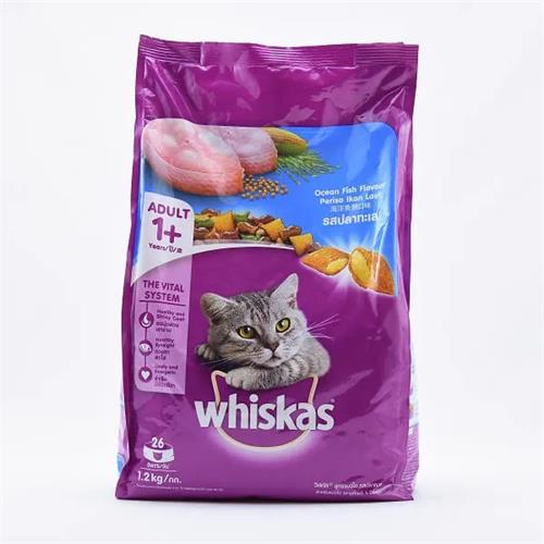 Whiskas Ocean Fish Adult Cat Food 1.2Kg