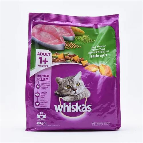 Whiskas Tuna Adult Cat Food 480G