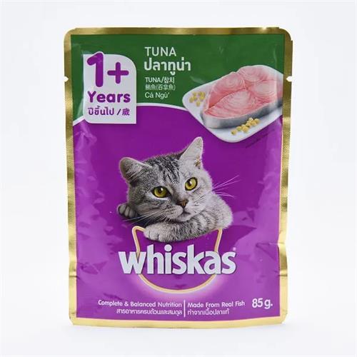 Whiskas Tuna Cat Food Pouch 85G