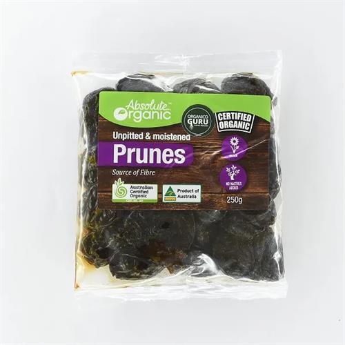 Absolute Organic Prunes 250G