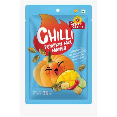 Tg Chilli Pumpkin Seed Mix Mango 35G