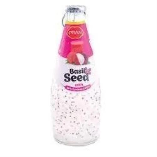 Pran Basil Seed Lychee Drink 290Ml