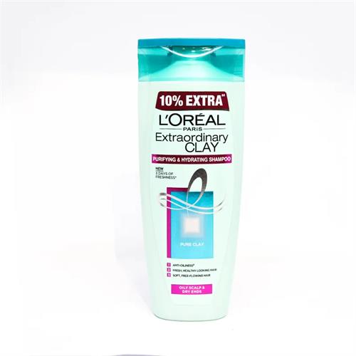 L'Oreal Paris Shampoo Extraordinary Clay 192.5Ml