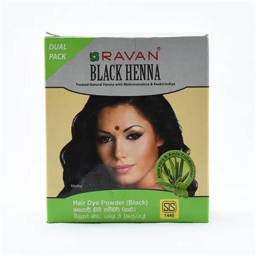 Ravan Black Hair Color Liquid 27Ml