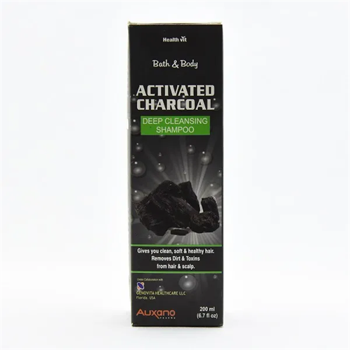 Auxano Shampoo Active Charcoal 200Ml