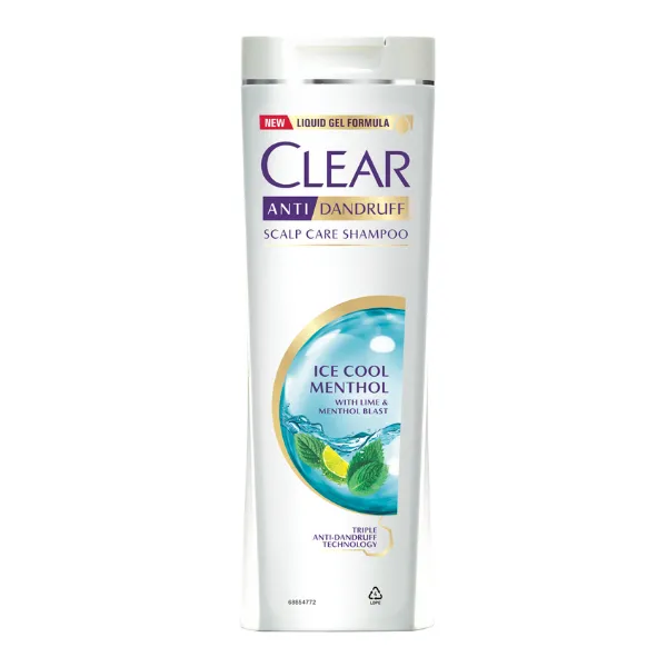 Clear Shampoo Ice Cool Menthol 180Ml