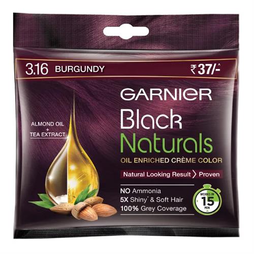 Garnier Black Natural Hair Color Deep Burgundy No.3.16 40Ml