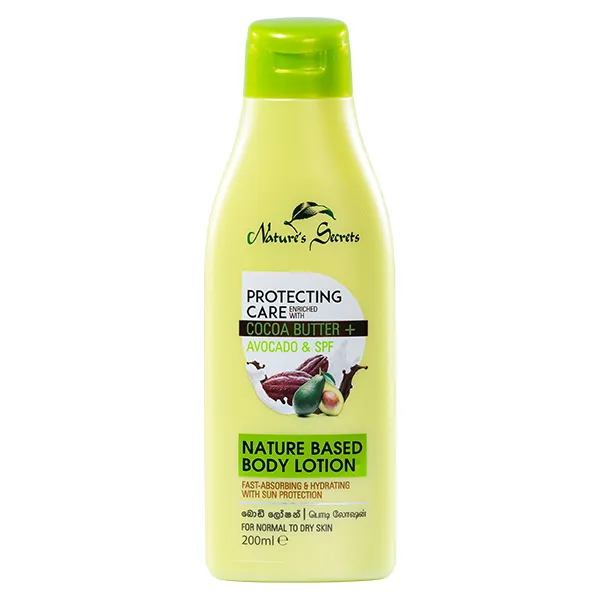 Nature'S Secrets Body Lotion Protecting Care With Avocado & Spf 200Ml