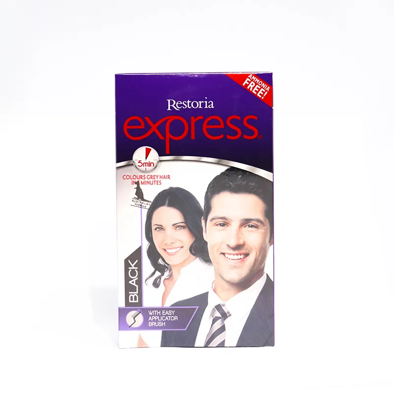 Restoria Express Hair Dye 5Min Black 80G