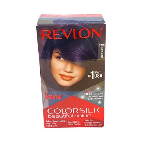 Revlon Colorsilk 3D Hair Color-Soft Black 40Ml