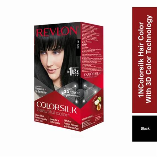 Revlon Hair Colors Colorsilk Black 40Ml