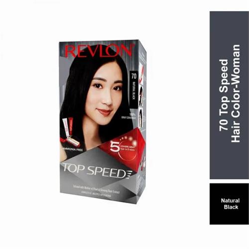 Revlon Hair Colors Top Speed Women Black 40Ml