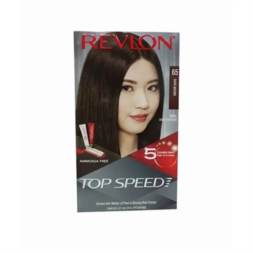 Revlon Top Speed Hair Color Woman-Dark Brown 40Ml