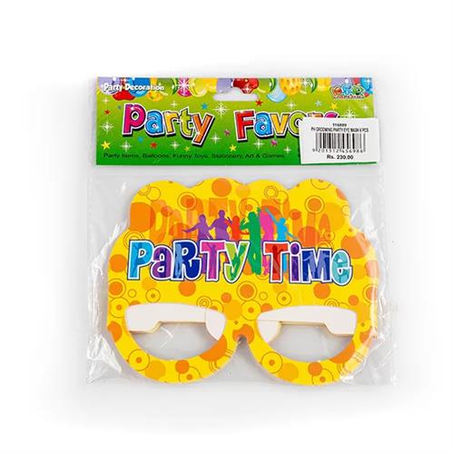 Party Hat Eye Masks 6 Pcs