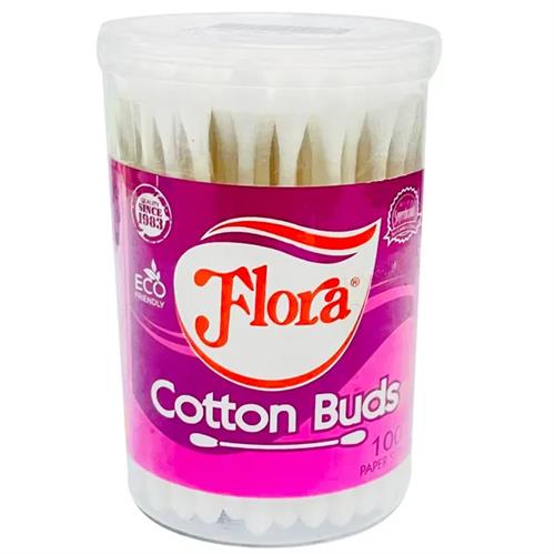 Flora Cotton Buds 100Pcs