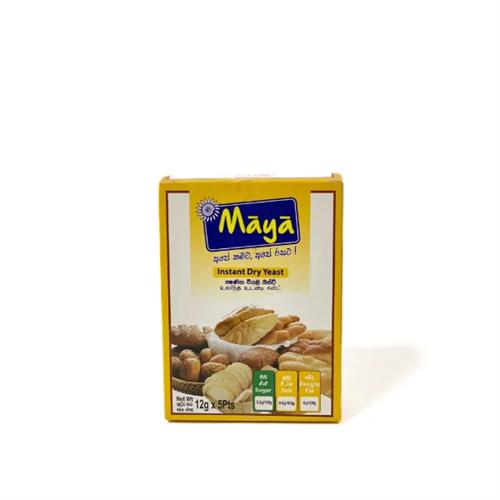 MAYA YEAST SACHET BOX (12G X 5)