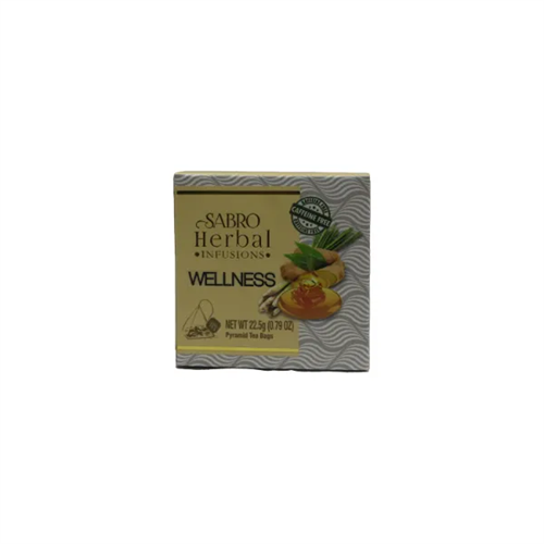Sabro Wellness Herbal Infusions Pyramid Tea Bags 15S