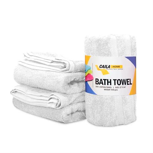 Caila Towel Bath White 27X54