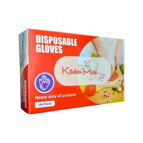 Flora Kitchen Mate Disposable Gloves 100Pcs