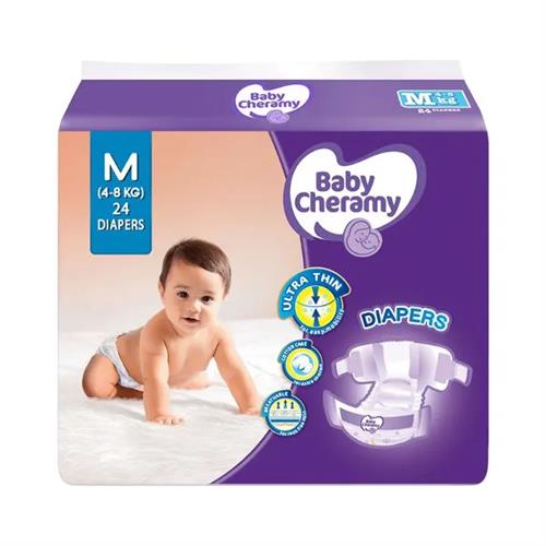 Baby Cheramy Baby Diapers Medium 24S