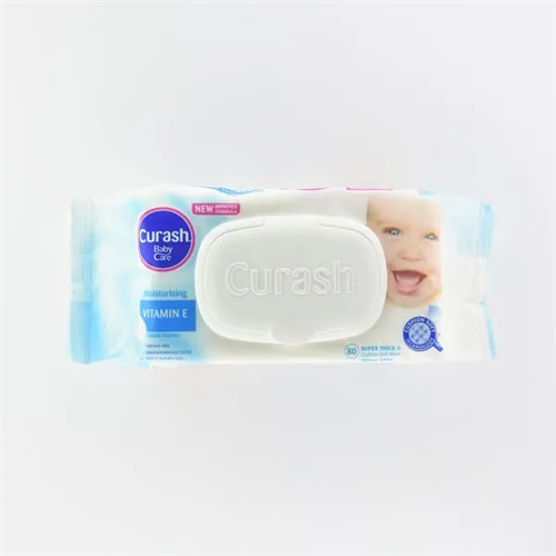 Curash Baby Wet Wipe Vitamin E 80Pcs