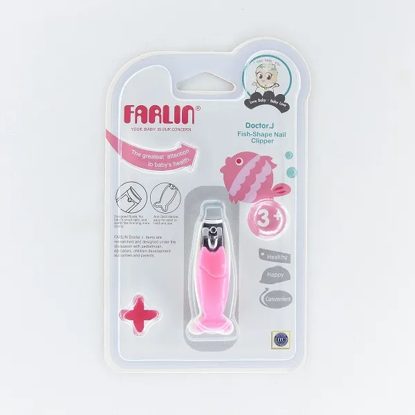 Farlin Doctor J Nail Clipper Fish Shape 3+ Months