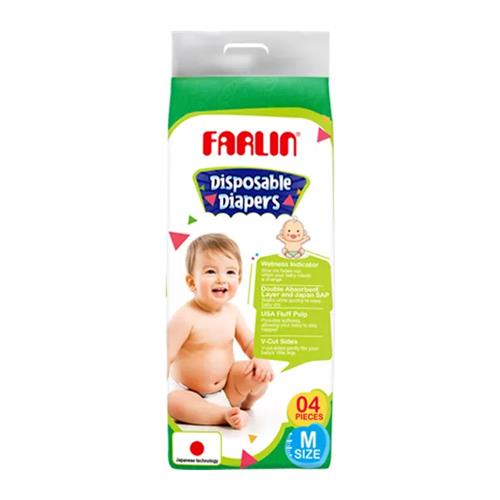 Farlin Baby Diaper Medium 4Pcs