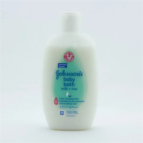 Johnson & Johnson Baby Bath Milk & Rice 200Ml
