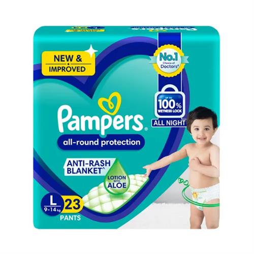 Pampers Baby Pants Large 21'S