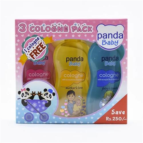 Panda Baby Cologne 3 In Pack